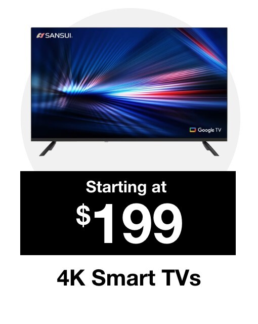 4K Smart TVs starting at $199